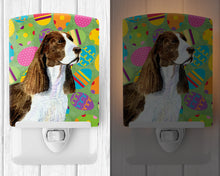 Load image into Gallery viewer, Springer Spaniel Easter Eggtravaganza Ceramic Night Light SS4858CNL