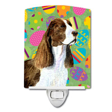 Load image into Gallery viewer, Springer Spaniel Easter Eggtravaganza Ceramic Night Light SS4858CNL