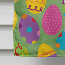 Load image into Gallery viewer, Basenji Easter Eggtravaganza Flag Canvas House Size