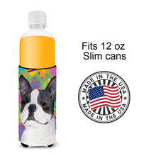 Load image into Gallery viewer, Boston Terrier Easter Eggtravaganza Slim Can Hugger – Fun &amp; Functional Drink Coolers SS4861MUK