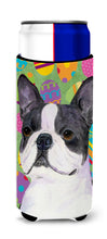Load image into Gallery viewer, Boston Terrier Easter Eggtravaganza Slim Can Hugger – Fun &amp; Functional Drink Coolers SS4861MUK