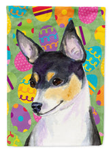 Load image into Gallery viewer, Chihuahua Easter Eggtravaganza Garden Flag - Outdoor Decorative Yard Flag