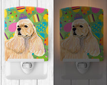 Load image into Gallery viewer, Cocker Spaniel Easter Eggtravaganza Ceramic Night Light SS4867CNL