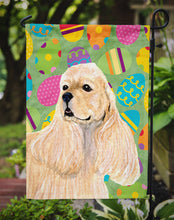 Load image into Gallery viewer, Cocker Spaniel Easter Eggtravaganza Garden Flag - Outdoor Decorative Yard Flag
