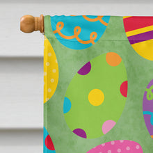 Load image into Gallery viewer, Schnauzer Easter Eggtravaganza Flag Canvas House Size