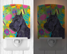 Load image into Gallery viewer, Schnauzer Easter Eggtravaganza Ceramic Night Light SS4868CNL