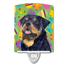 Load image into Gallery viewer, Rottweiler Easter Eggtravaganza Ceramic Night Light SS4869CNL