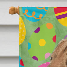Load image into Gallery viewer, Chesapeake Bay Retriever Easter Eggtravaganza Flag Canvas House Size