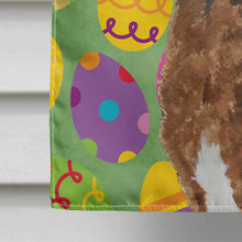 Load image into Gallery viewer, Chesapeake Bay Retriever Easter Eggtravaganza Flag Canvas House Size