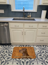 Load image into Gallery viewer, Field Spaniel Wipe your Paws Machine Washable Memory Foam Mat SS4879RUG