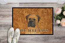 Load image into Gallery viewer, Bullmastiff Wipe your Paws Doormat - 24x36 Decorative Floor Mat – Indoor/Outdoor Rug with Artistic Flair SS4883JMAT