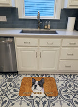 Load image into Gallery viewer, Boston Terrier Wipe your Paws Machine Washable Memory Foam Mat SS4884RUG