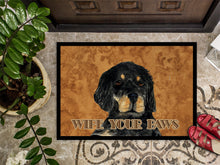 Load image into Gallery viewer, Gordon Setter Wipe your Paws Doormat - 24x36 Decorative Floor Mat – Indoor/Outdoor Rug with Artistic Flair SS4885JMAT