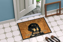 Load image into Gallery viewer, Gordon Setter Wipe your Paws Doormat - 24x36 Decorative Floor Mat – Indoor/Outdoor Rug with Artistic Flair SS4885JMAT