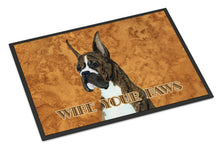Load image into Gallery viewer, Brindle Boxer Wipe your Paws Doormat - 24x36 Decorative Floor Mat – Indoor/Outdoor Rug with Artistic Flair SS4888JMAT