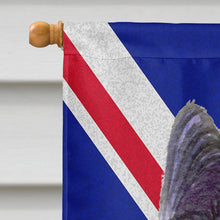 Load image into Gallery viewer, Skye Terrier with English Union Jack British Flag Flag Canvas House Size SS4905CHF