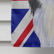 Load image into Gallery viewer, Japanese Chin with English Union Jack British Flag Flag Canvas House Size SS4909CHF