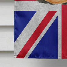 Load image into Gallery viewer, Doberman with English Union Jack British Flag Flag Canvas House Size SS4910CHF