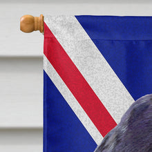 Load image into Gallery viewer, Cocker Spaniel with English Union Jack British Flag Flag Canvas House Size SS4913CHF