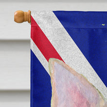 Load image into Gallery viewer, Chihuahua with English Union Jack British Flag Flag Canvas House Size SS4916CHF