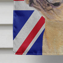 Load image into Gallery viewer, French Bulldog with English Union Jack British Flag Flag Canvas House Size SS4927CHF