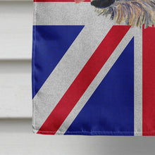 Load image into Gallery viewer, Irish Wolfhound with English Union Jack British Flag Flag Canvas House Size SS4948CHF