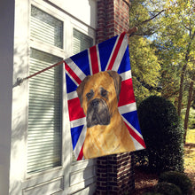 Load image into Gallery viewer, Bullmastiff with English Union Jack British Flag Flag Canvas House Size SS4959CHF