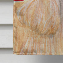 Load image into Gallery viewer, Cocker Spaniel Buff with English Union Jack British Flag Flag Canvas House Size SS4964CHF