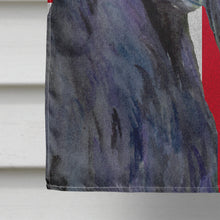 Load image into Gallery viewer, Scottish Terrier with English Union Jack British Flag Flag Canvas House Size SS4971CHF