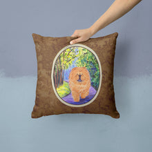 Load image into Gallery viewer, Chow Chow Throw Pillow - 14x14 Decorative Pillow – Art for Your Home &amp; Patio