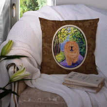 Load image into Gallery viewer, Chow Chow Throw Pillow - 14x14 Decorative Pillow – Art for Your Home &amp; Patio