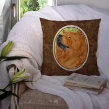 Load image into Gallery viewer, Chow Chow Throw Pillow - 14x14 Decorative Pillow – Art for Your Home &amp; Patio
