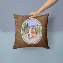 Load image into Gallery viewer, Australian Shepherd Throw Pillow - 14x14 Decorative Pillow – Art for Your Home &amp; Patio