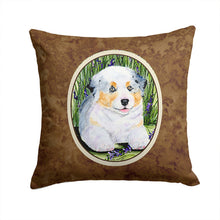 Load image into Gallery viewer, Australian Shepherd Throw Pillow - 14x14 Decorative Pillow – Art for Your Home &amp; Patio