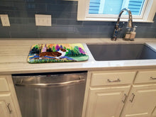 Load image into Gallery viewer, Corgi Dish Drying Mat – Absorbent, Artistic Kitchen Essentials SS8006DDM