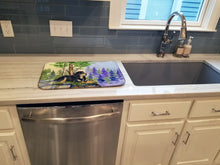 Load image into Gallery viewer, Tibetan Mastiff Dish Drying Mat – Absorbent, Artistic Kitchen Essentials SS8007DDM
