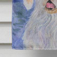 Load image into Gallery viewer, Clumber Spaniel Flag Canvas House Size