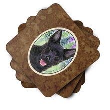 Load image into Gallery viewer, Australian Kelpie Coasters - Set of 4 Lightweight Foam, Absorbent Drink Coasters