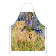 Load image into Gallery viewer, Golden Retriever Apron – Artist-Designed Kitchen, BBQ &amp; Craft Apron