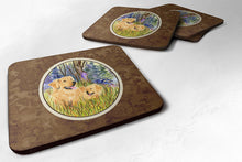 Load image into Gallery viewer, Golden Retriever Coasters - Set of 4 Lightweight Foam, Absorbent Drink Coasters