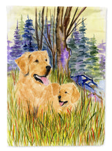 Load image into Gallery viewer, Golden Retriever Garden Flag – Decorative Outdoor Yard Flag