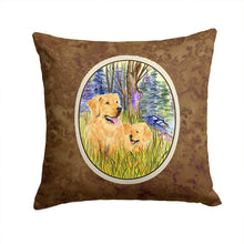 Load image into Gallery viewer, Golden Retriever Throw Pillow - 14x14 Decorative Pillow – Art for Your Home &amp; Patio