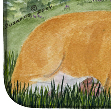 Load image into Gallery viewer, Basenji Dish Drying Mat – Absorbent, Artistic Kitchen Essentials SS8016DDM