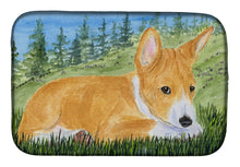 Load image into Gallery viewer, Basenji Dish Drying Mat – Absorbent, Artistic Kitchen Essentials SS8016DDM