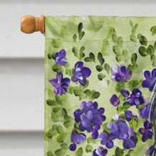 Load image into Gallery viewer, Bearded Collie Flag Canvas House Size