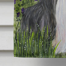 Load image into Gallery viewer, Bearded Collie Flag Canvas House Size