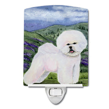 Load image into Gallery viewer, Bichon Frise Ceramic Night Light SS8025CNL