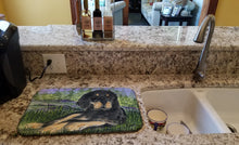 Load image into Gallery viewer, Gordon Setter Dish Drying Mat – Absorbent, Artistic Kitchen Essentials SS8026DDM