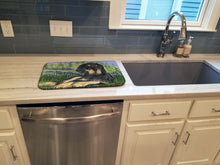 Load image into Gallery viewer, Gordon Setter Dish Drying Mat – Absorbent, Artistic Kitchen Essentials SS8026DDM