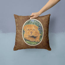 Load image into Gallery viewer, Dogue de Bordeaux Throw Pillow - 14x14 Decorative Pillow – Art for Your Home &amp; Patio